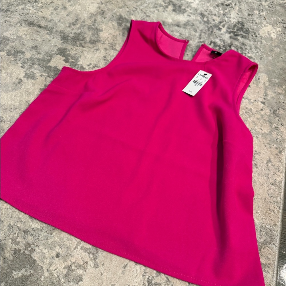 Express Bright Fuchsia Tank Top